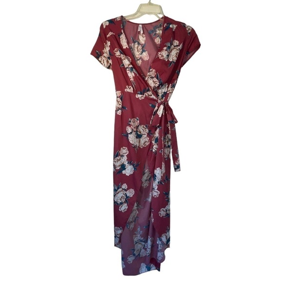 🌻 Live 4 Truth Floral Kimono wrap dress. Size small GUC - Picture 2 of 8